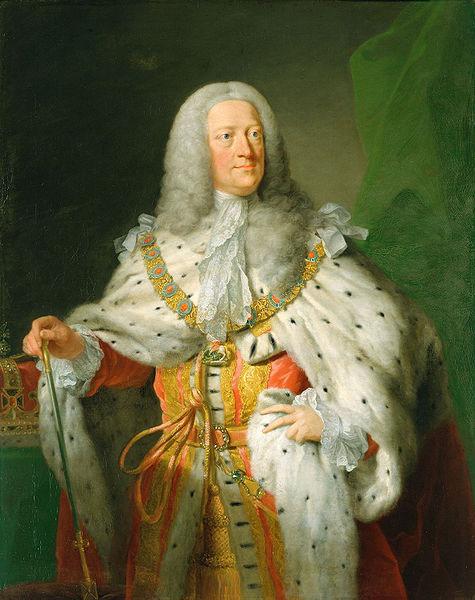 John Shackleton Portrait of George II of Great Britain oil painting picture
